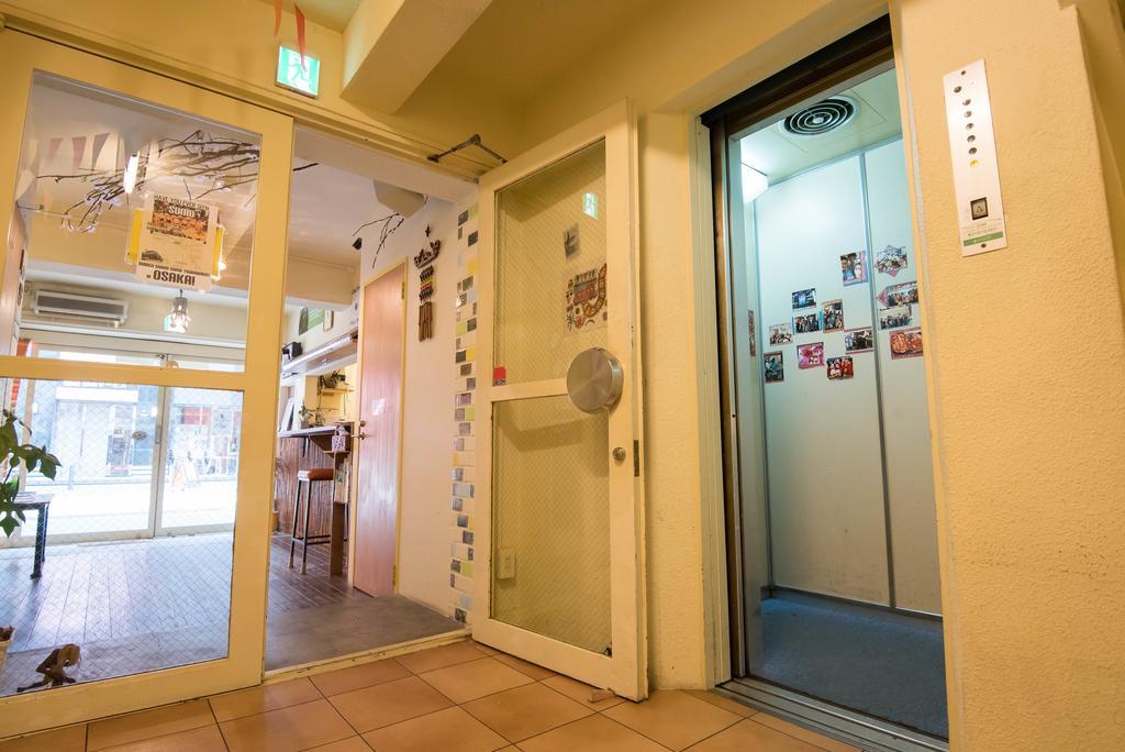 Hostel Q Осака Экстерьер фото