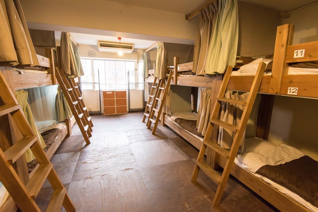 Hostel Q Осака Экстерьер фото